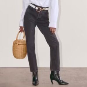 Everlane 90’s Cheeky Jean Original Black Women’s 29 Crop